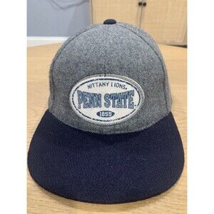 Vintage Penn State Nittany Lions Sports Specialties Wool Strapback Hat Patch